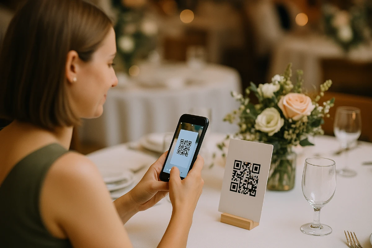 Guestframe-Hochzeit-Scan-QR-Code Guestframe hochzeit scan qr code