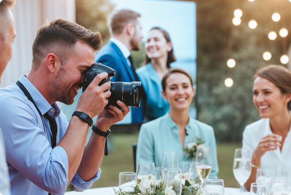 fotograf Hochzeitsfotograf fotografiert das Brautpaar